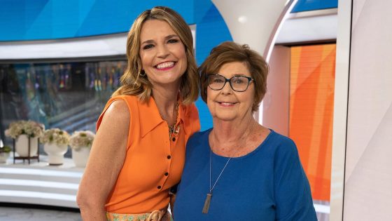 Savannah Guthrie and her mother, Nancy Guthrie, on set of the 'Today' show in 2023. — Image credit: Bombshell New Ransom Notes Sent in Missing Nancy Guthrie Case