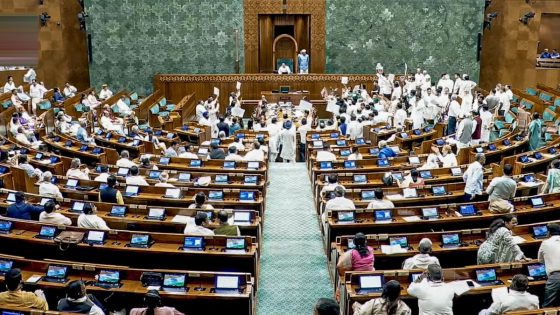 Image credit: Parliament monsoon session opens in chaos as Opposition protests over Neet, Ram Temple - India Today