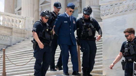 Image credit: Trump criticism leads to rare criminal charges for Air Force officer who called for impeachment - ABC17NEWS / CNN Newsource
