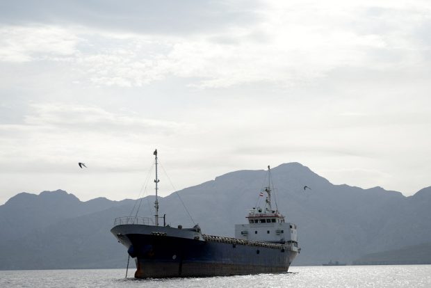 Commercial Ships Navigate Strait of Hormuz Amid U.S. Blockade of Iranian Ports