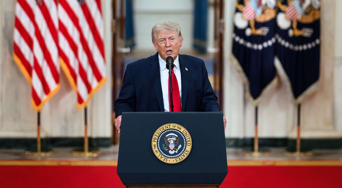 Image credit: President Trump Delivers Powerful Primetime Address on Operation Epic Fury – The White House
