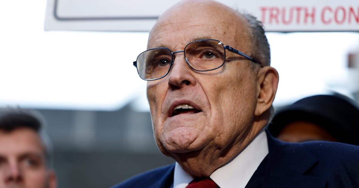 Rudy Giuliani — Image credit: The Daily Beast