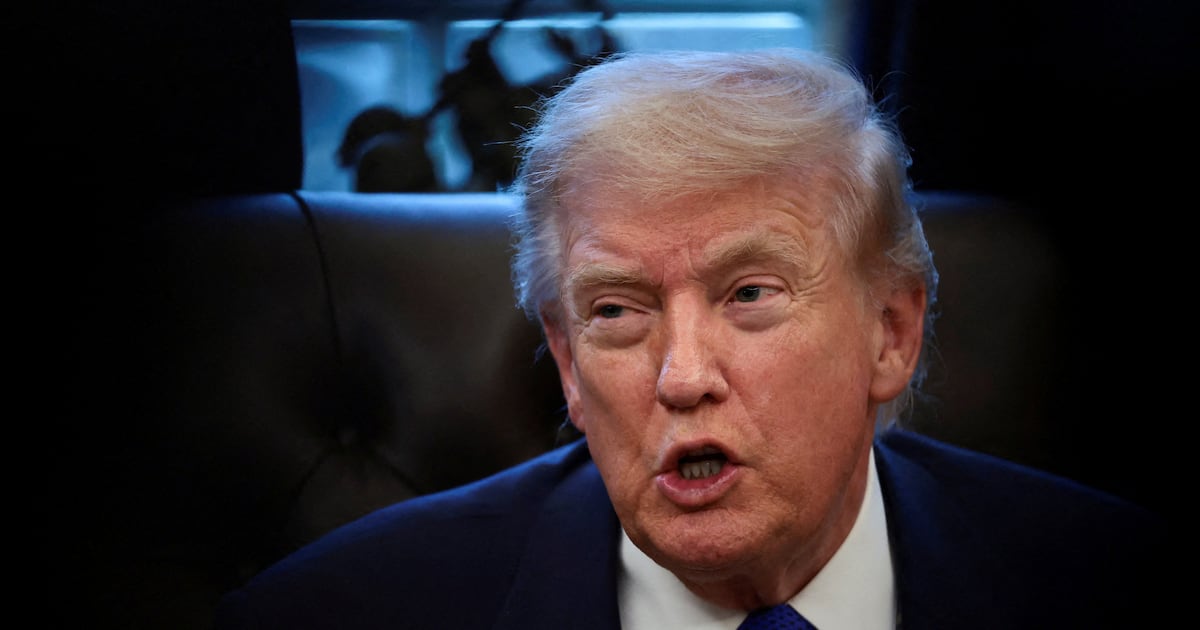 Trump — Image credit: The Daily Beast